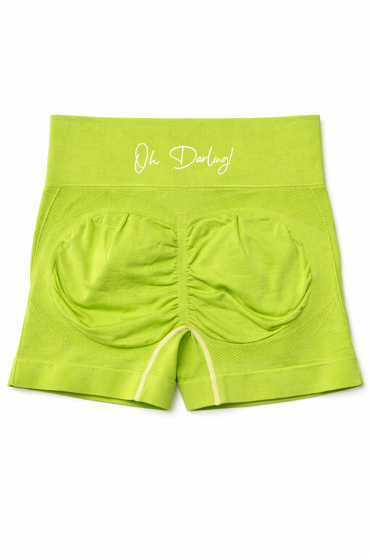 Lift Shorts - Lime Green